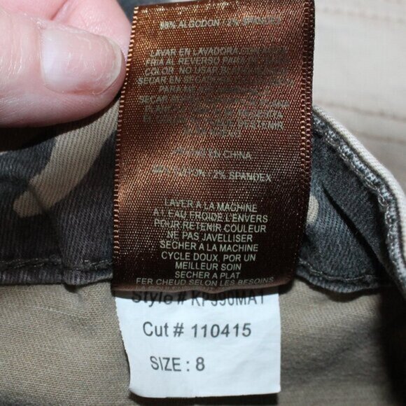 Kut from the Kloth Skinny Camo Jegging Jeans - Picture 4 of 12